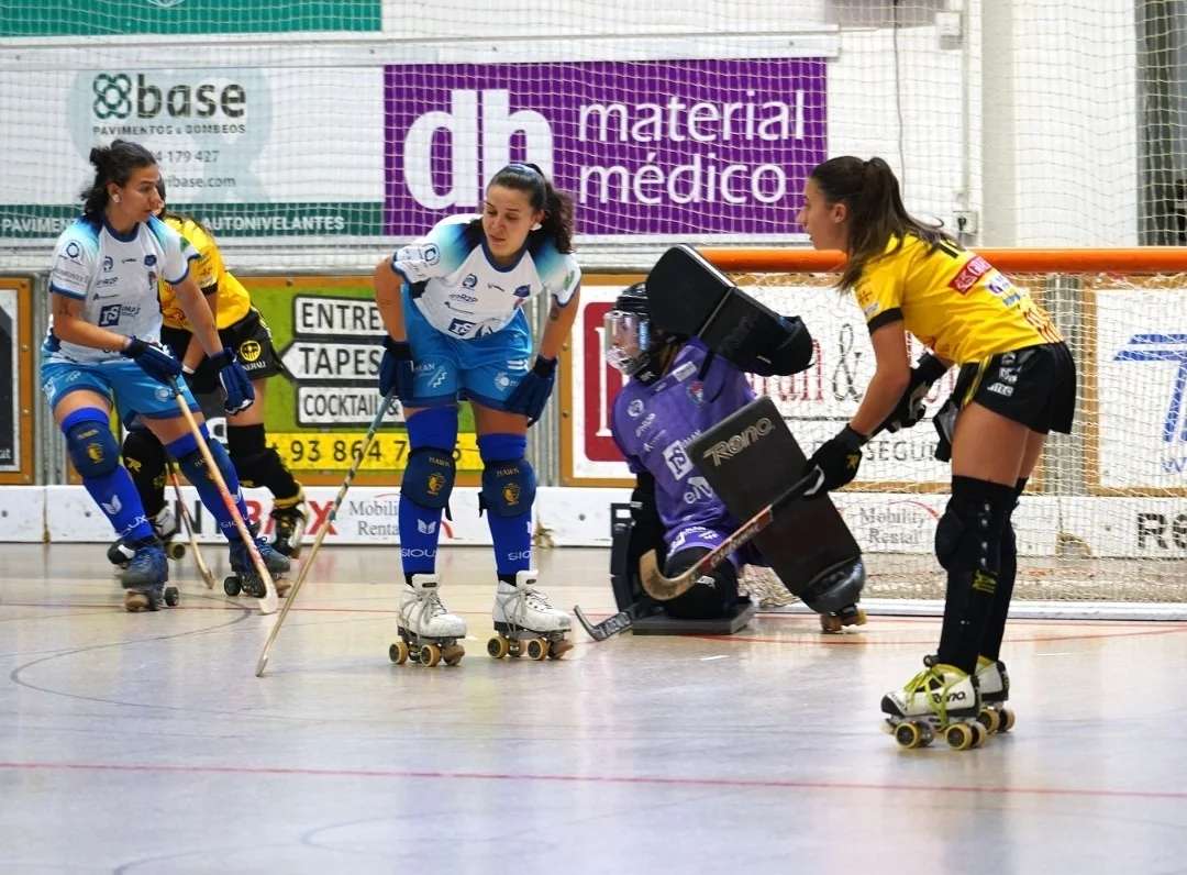 Las guerreras alcalaínas plantan cara a las campeonas  Generali Palau 5-2 Iman Serroukh Alcalá Hockey