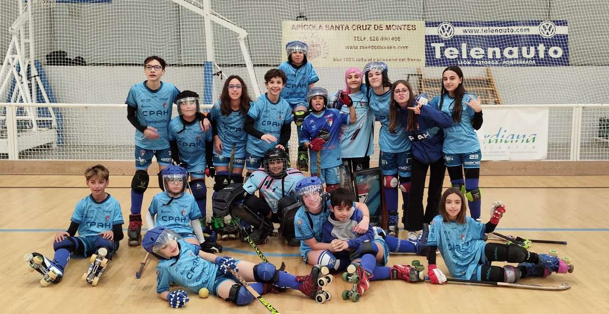 Mucho hockey y risas en El Bierzo