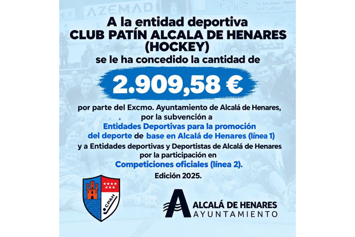 Subvención a Entidades Deportivas 2025