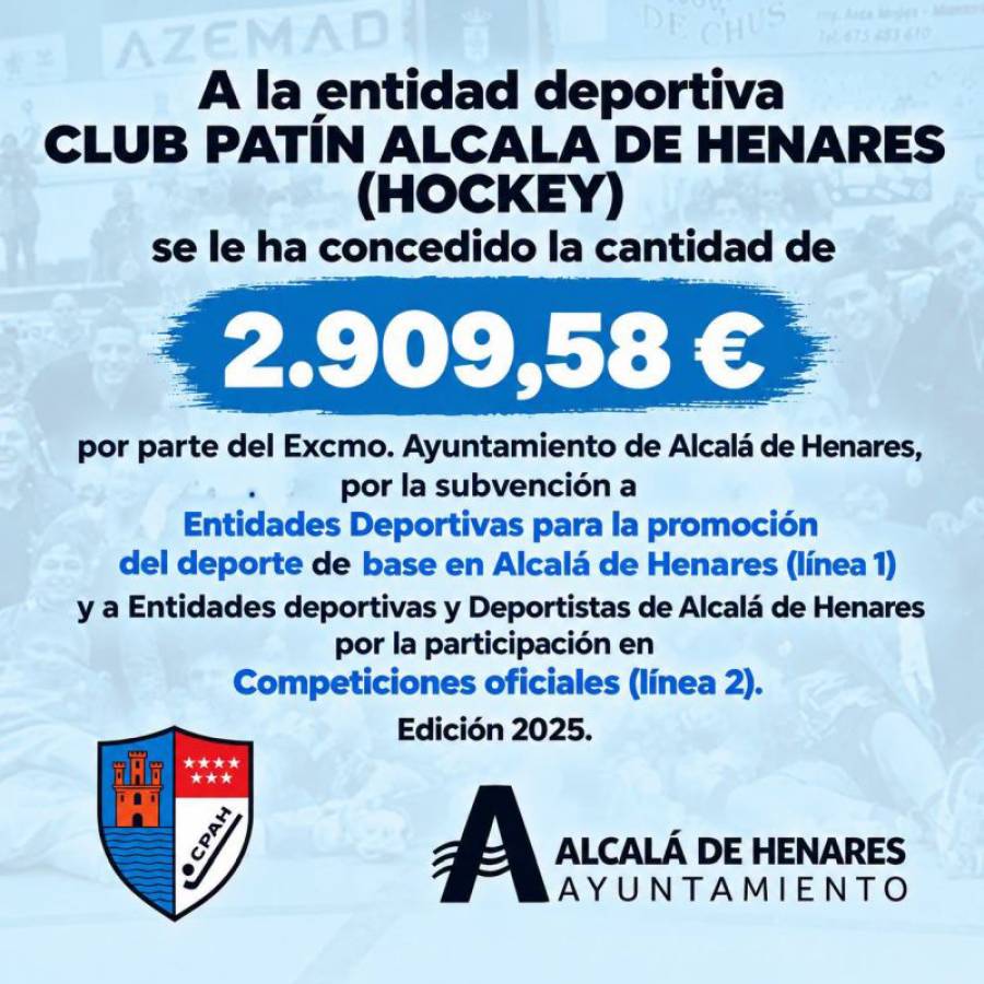 Subvención a Entidades Deportivas 2025